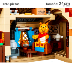 Casa  de Winnie Pooh - 1265 piezas