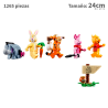 Casa  de Winnie Pooh - 1265 piezas
