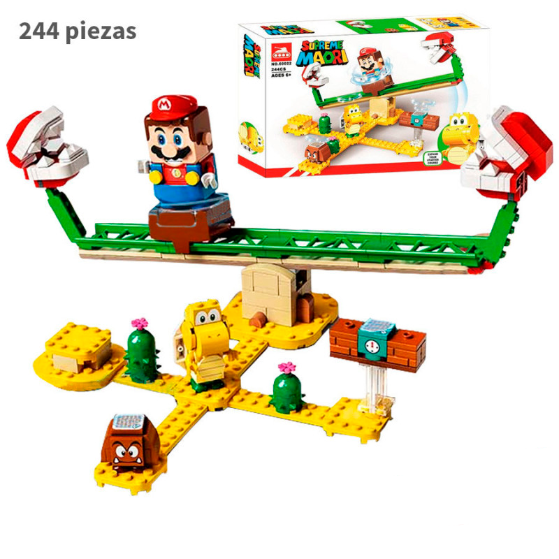 Superderrape de la Planta Piraña - Super Mario Bros - 244 piezas