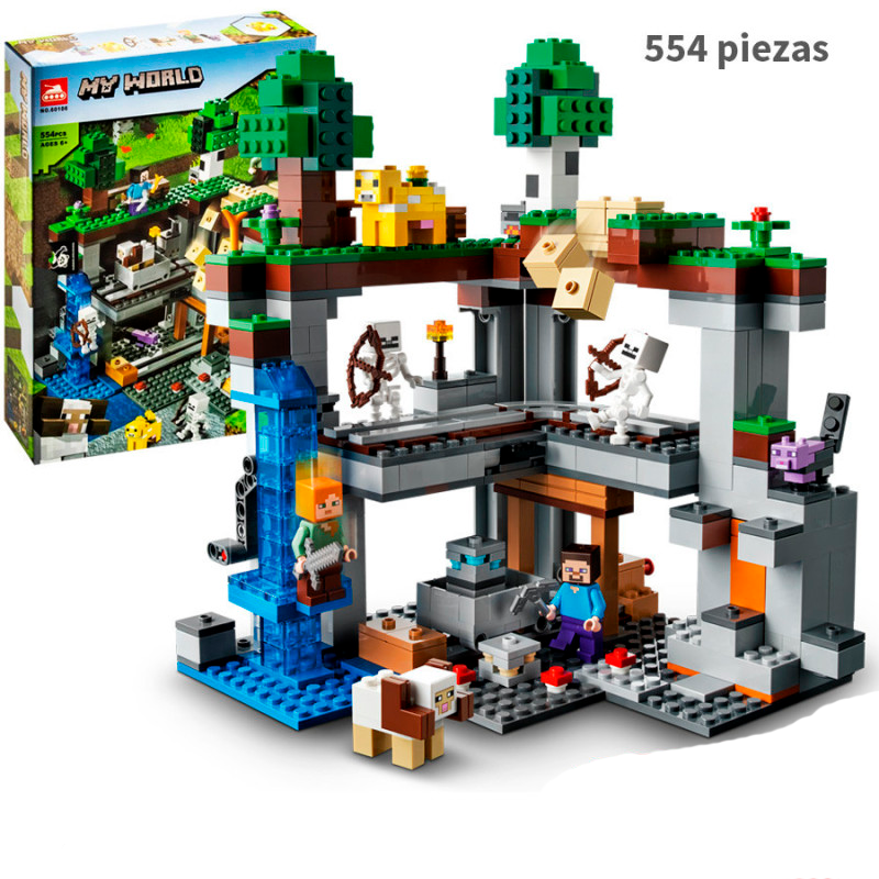 La primera aventura  - Minecraft - 554 piezas