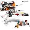 Nave X-Wing White de Luke skywalker  v2021 - Star Wars  - 490 piezas
