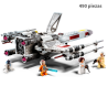 Nave X-Wing White de Luke skywalker  v2021 - Star Wars  - 490 piezas
