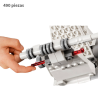 Nave X-Wing White de Luke skywalker  v2021 - Star Wars  - 490 piezas