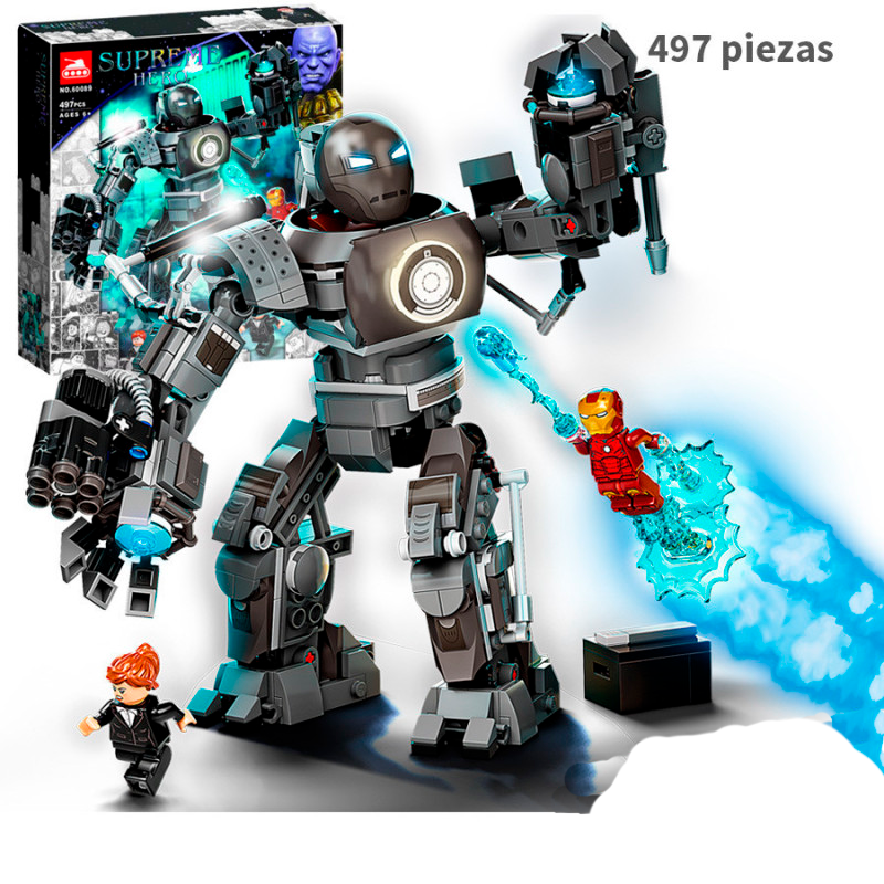 Iron Man caos de Iron Monger  - Avengers - Marvel - 497 piezas