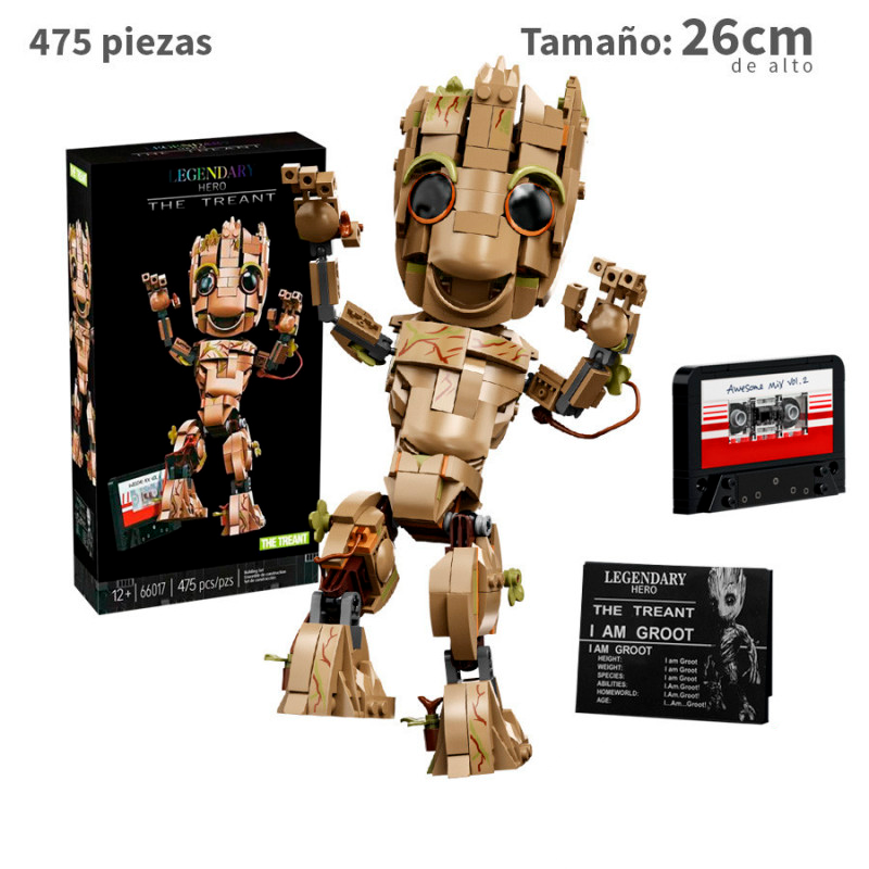 Groot  - Marvel - 475 piezas
