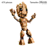 Groot  - Marvel - 475 piezas