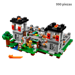 La fortaleza  - Minecraft - 990 piezas