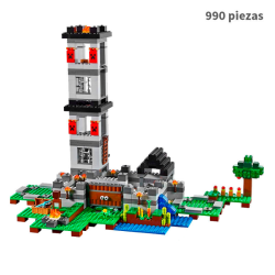 La fortaleza  - Minecraft - 990 piezas