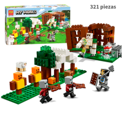 El puesto de saqueadores  - Minecraft  - 321 piezas