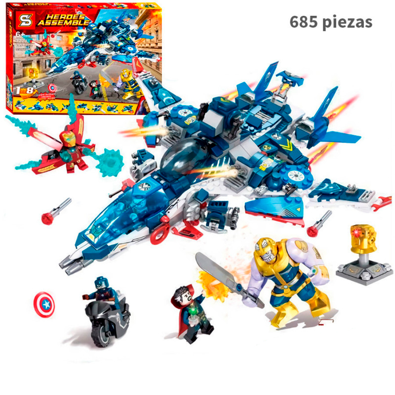 Quinjet  V2  - Marvel  - 685 piezas