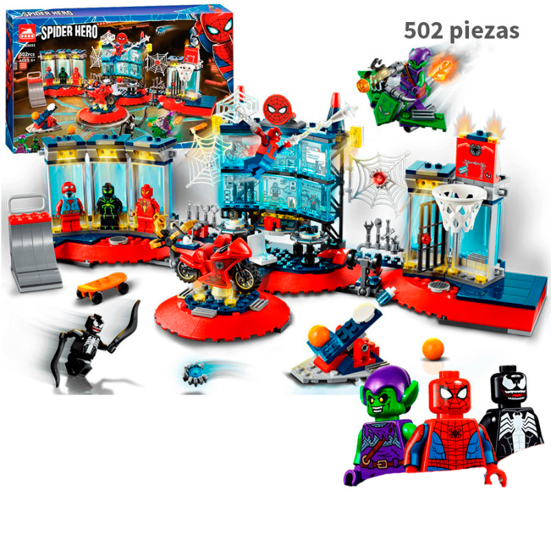 Ataque a la Guarida Arácnida - Marvel - 502piezas