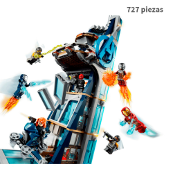 Batalla en la Torre de los Vengadores  - Marvel - 727 piezas