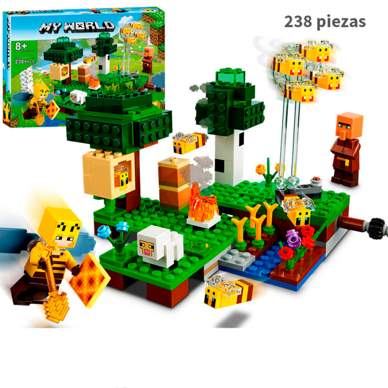 Granja de abejas - Minecraft - 238 piezas