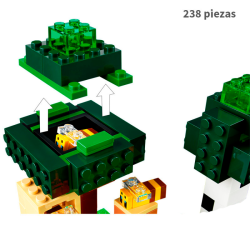 Granja de abejas - Minecraft - 238 piezas