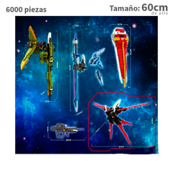 Gundam  Creative Expert MOC 881 Mech Warrior - 6000 piezas