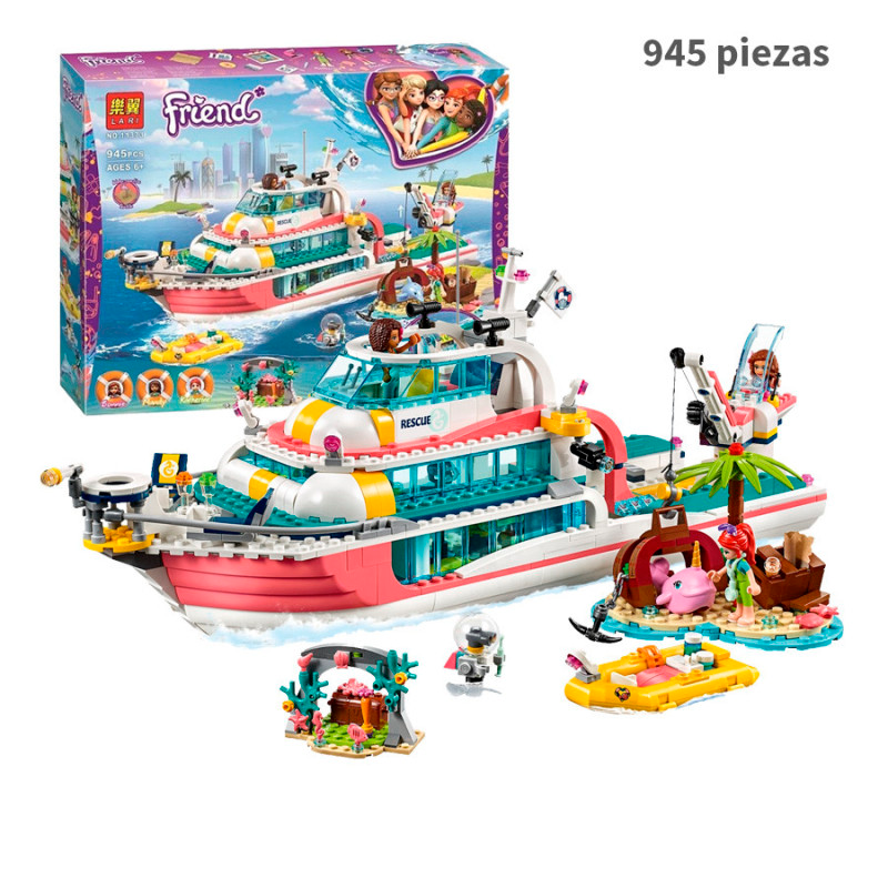 Barco de rescate - Friends  - 945 Piezas