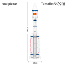Aeroespacial 7 de Marzo Cosmic Exploration - 980 piezas