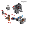Speeder Esquiador vs Caminante de la Primera Orden  - Star Wars  - 228  piezas