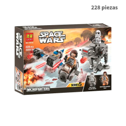 Speeder Esquiador vs Caminante de la Primera Orden  - Star Wars  - 228  piezas