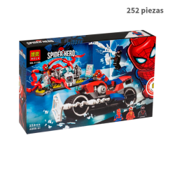 Rescate en moto Spiderman  - Marvel - 252 piezas