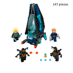 Ataque de la nave de los Outriders  - Marvel - 147 piezas
