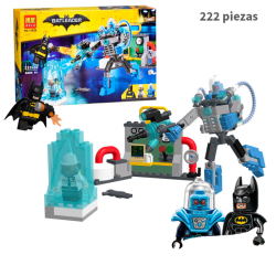 Ataque gélido de Mr. Freeze - Batman  - DC Comics - 222 piezas
