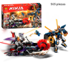 Killow vs Samurái X - Ninjago  - 565 piezas