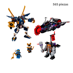 Killow vs Samurái X - Ninjago  - 565 piezas