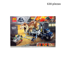 Transporte del T.Rex  - Jurassic World - 638 piezas