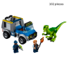 Camión de rescate del Raptor  - Jurassic World - 102 piezas