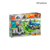 Camión de rescate del Raptor  - Jurassic World - 102 piezas