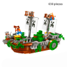 Batalla en un barco - Minecraft - 630 piezas