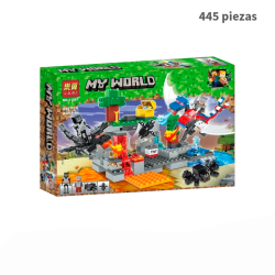 Batalla de Dragones  - Minecraft - 445 piezas