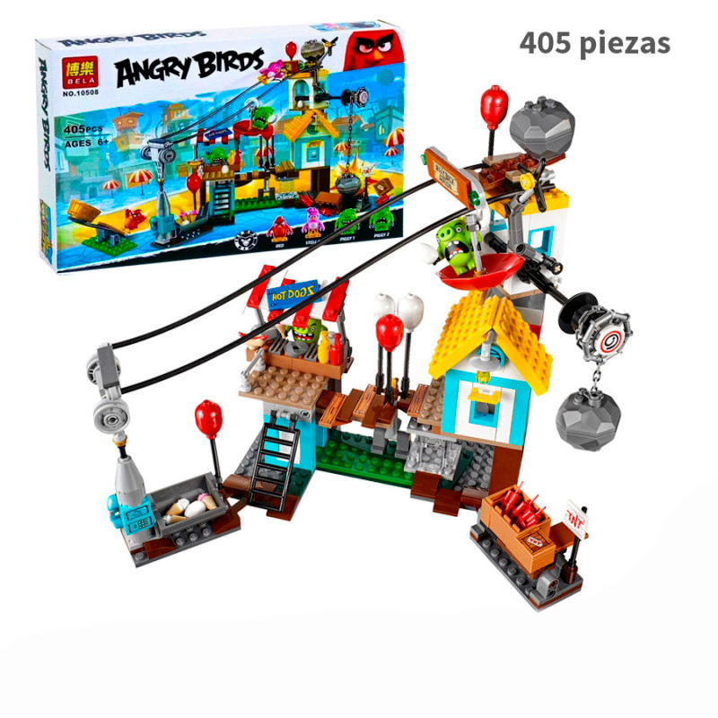 Demolición de Ciudad Cerdo - Angry Birds  - 405 piezas