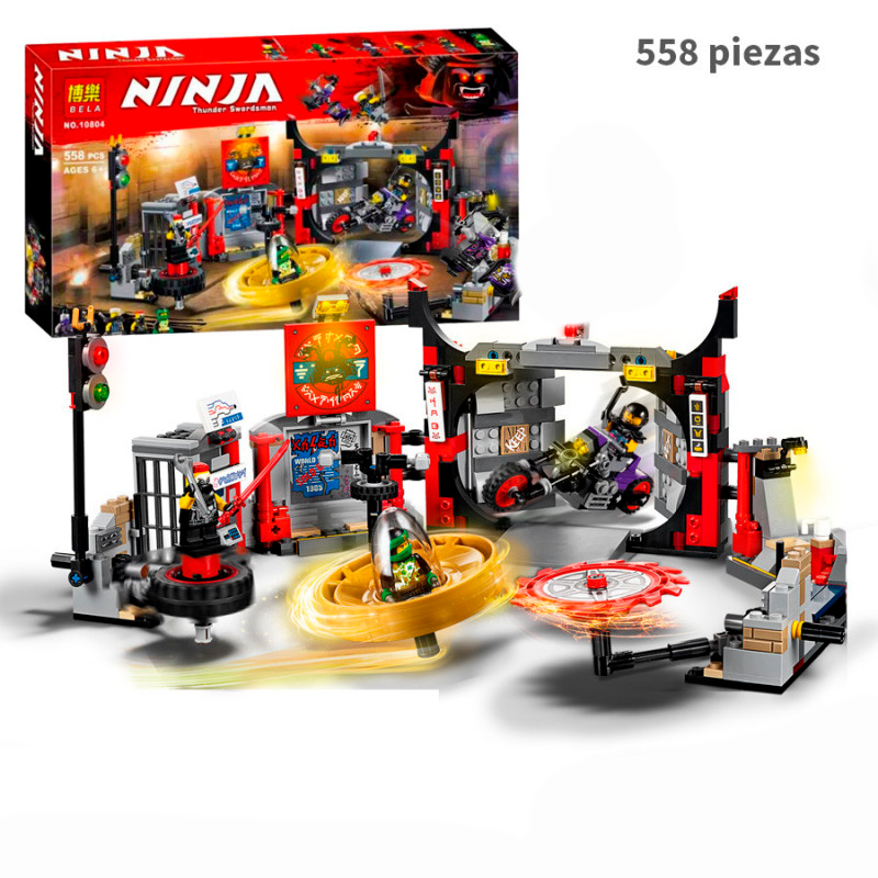 Cuartel general de H.D.G.  - Ninjago - 558 piezas