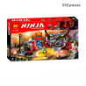 Cuartel general de H.D.G.  - Ninjago - 558 piezas