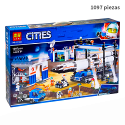 Ensamblaje y Transporte del Cohete - City  - 1097 piezas