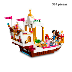 Barco real de ceremonias de Ariel  - Disney - 384 piezas