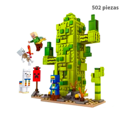 Casa Cactus  - Minecraft - 502 piezas