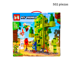 Casa Cactus  - Minecraft - 502 piezas