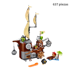 Piggy Barco Pirata - Angry Birds - 637 piezas