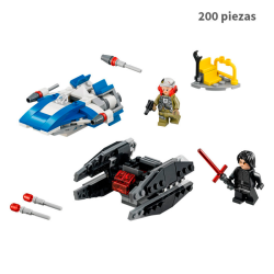 Microfighters Ala-A vs. Silenciador TIE - Star Wars  - 200 Piezas