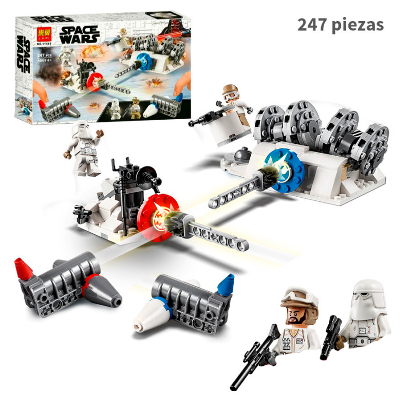 Action Battle Ataque al Generador de Hoth - Star Wars  - 247 Piezas
