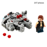 Microfighter Halcón Milenario - Star Wars  - 107 Piezas