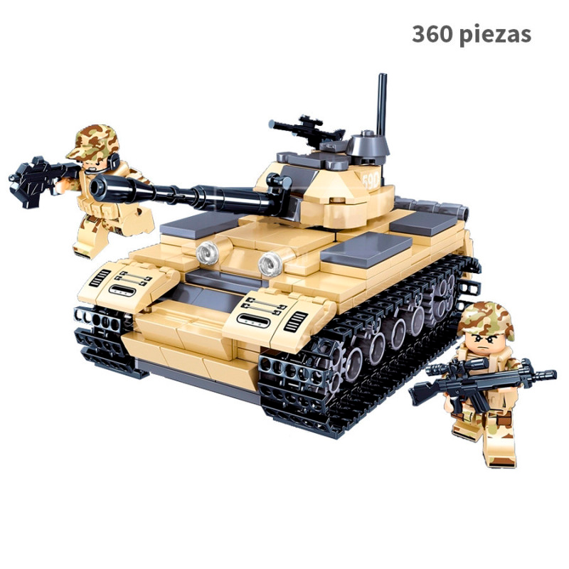 Tanque Militar Fuerzas Especiales - Militar - Soldados  - 360 Piezas