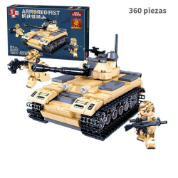 Tanque Militar Fuerzas Especiales - Militar - Soldados  - 360 Piezas