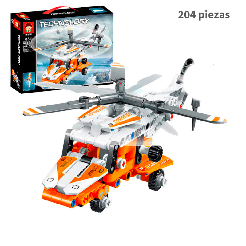 Helicóptero de carga - Technic - 204 Piezas