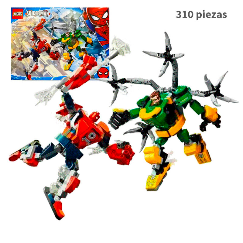 Robot Battle Spider-Man vs Doctor Octopus  - Spiderman - Marvel - 310 Piezas