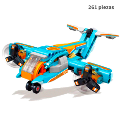 Coche Deportivo Y Avion - Technic  - 261 Piezas