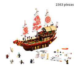 Barco de Asalto Ninja - Ninjago  - 2363 Piezas